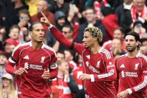 利物浦新赛季连胜开启 对阵宿敌延续强势
