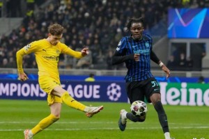 国米欧冠收入较上赛季大幅缩水，财务压力显现